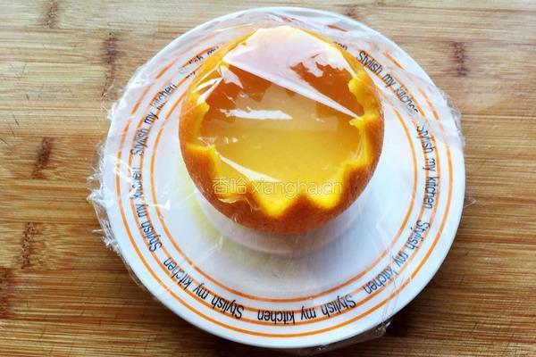 橙汁蒸蛋的做法图解10