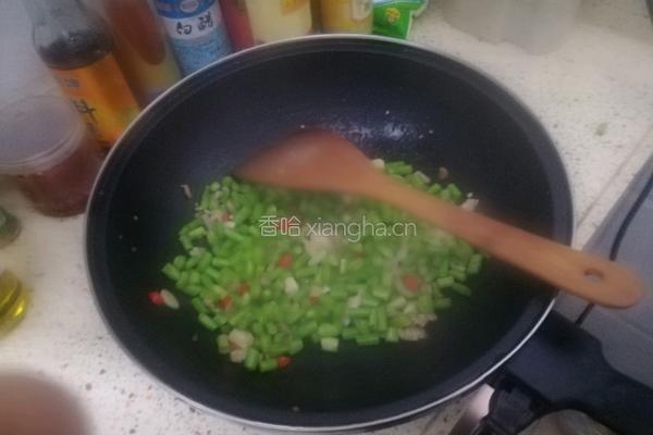 长豆角炒肉的做法图解6