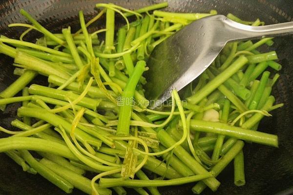 清炒空心菜的做法图解7