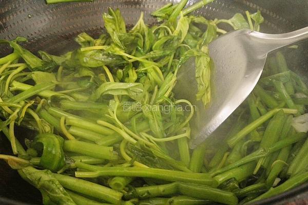 清炒空心菜的做法图解10