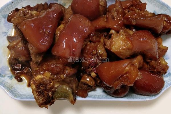 红烧猪手的做法图解6