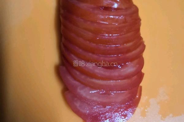 糖拌双茄的做法图解4