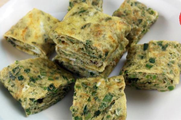 香椿鸡蛋饼的做法图解5