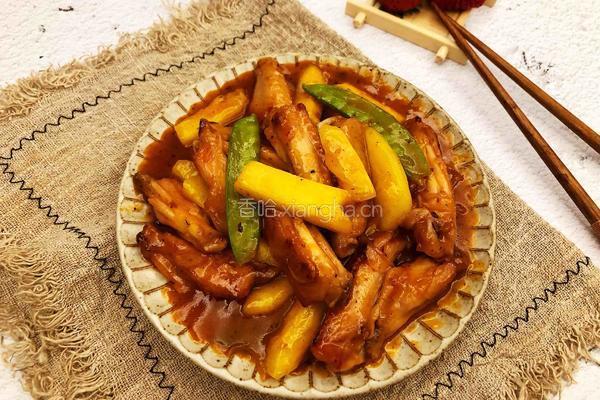 菠萝鸡翅的做法图解13