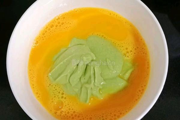 牛油果松饼 (宝宝辅食）的做法图解5