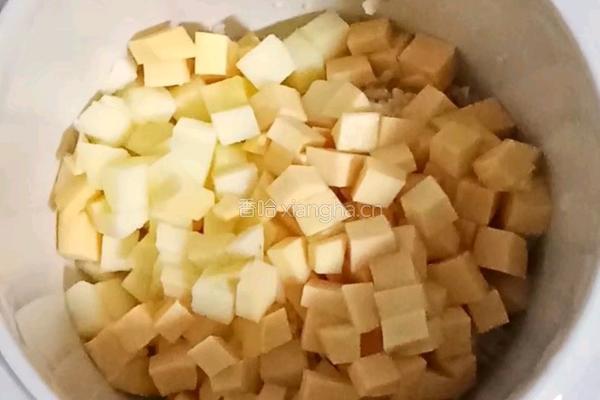 香甜核桃粥 (宝宝辅食）的做法图解6