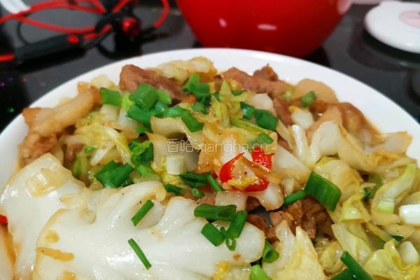 包菜炒肉的做法图解8