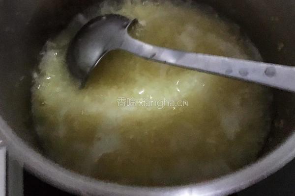 木瓜银耳小米粥的做法图解8