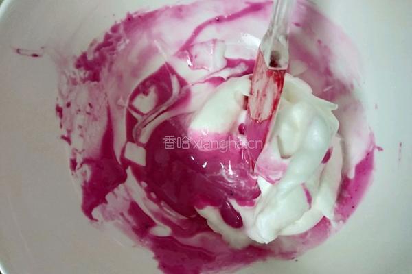 红心火龙果溶豆的做法图解6