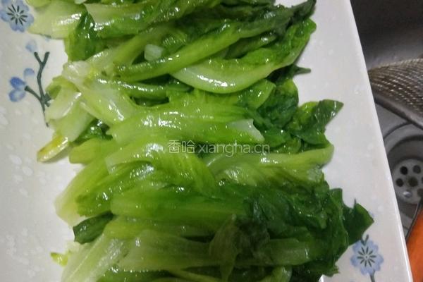 耗油生菜的做法图解5