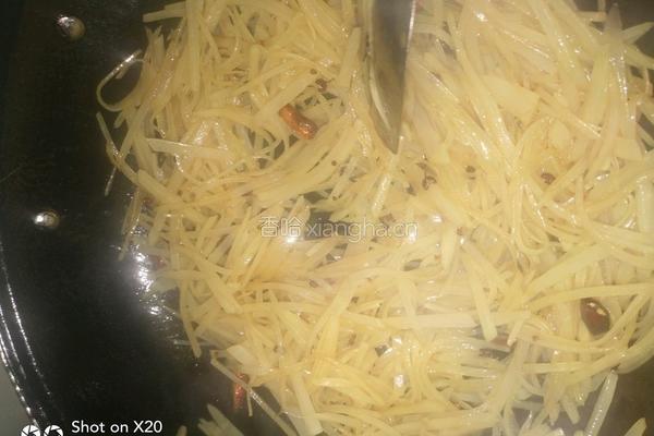 酸辣土豆丝的做法图解4