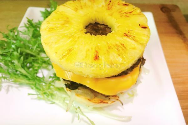 菠萝牛肉汉堡的做法图解19