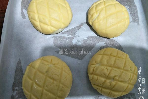 菠萝粒稣皮菠萝包的做法图解20