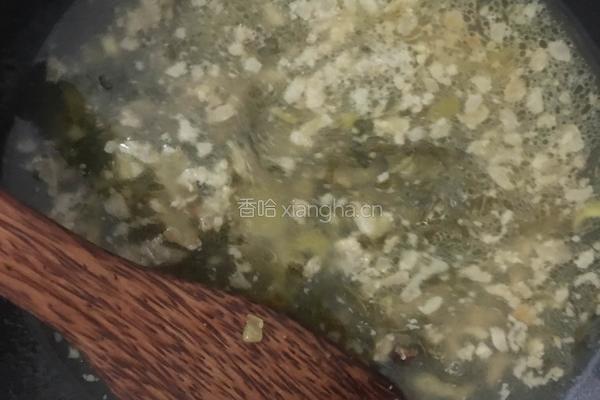 五分钟煮酸汤鲜肉面的做法图解4