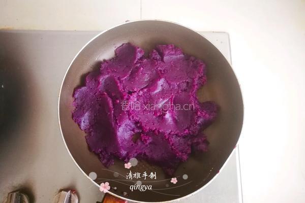 紫薯小面包的做法图解3