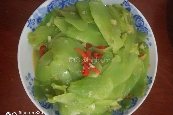 清炒莴笋的做法图解5