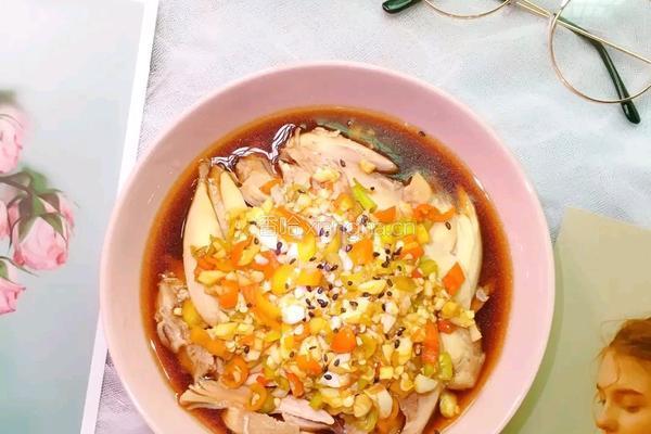 美味低脂凉拌鸡腿肉