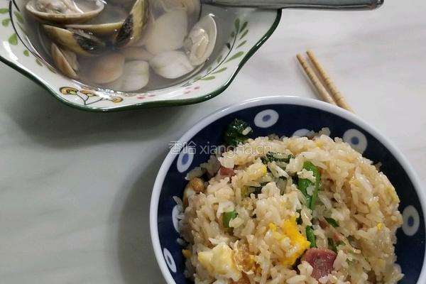 腊肠饭的做法图解11