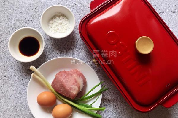 蛋卷肉的做法图解1