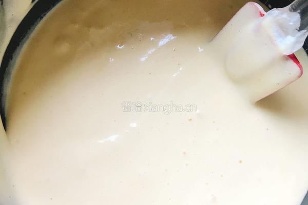 蜂蜜味香葱肉松蛋糕卷（卡仕达酱）的做法图解9