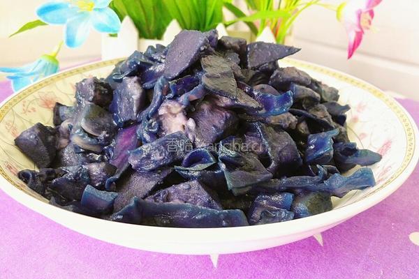 芋头烧紫包菜的做法图解12