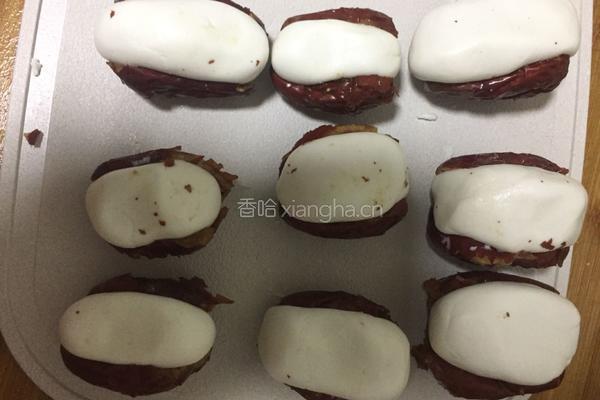 枣夹糯米糕的做法图解7