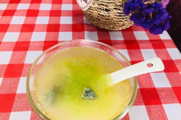 简单易学的黄瓜皮蛋汤的做法图解3