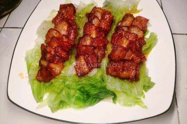 简易烤肉的做法图解8