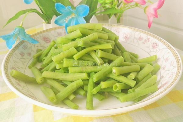 青椒炒豆角的做法图解6