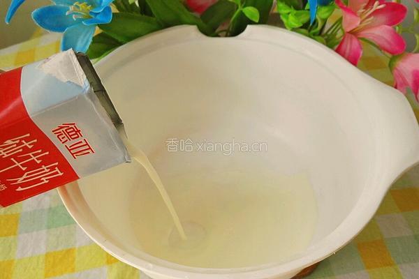 黑米红豆薏米牛奶糕的做法图解8