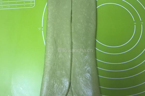 抹茶羊角面包的做法图解14