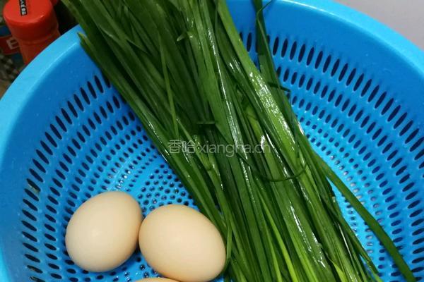 韭菜炒鸡蛋的做法图解1