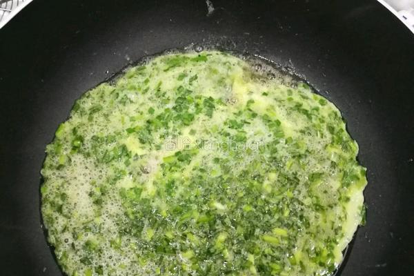 韭菜炒鸡蛋的做法图解4