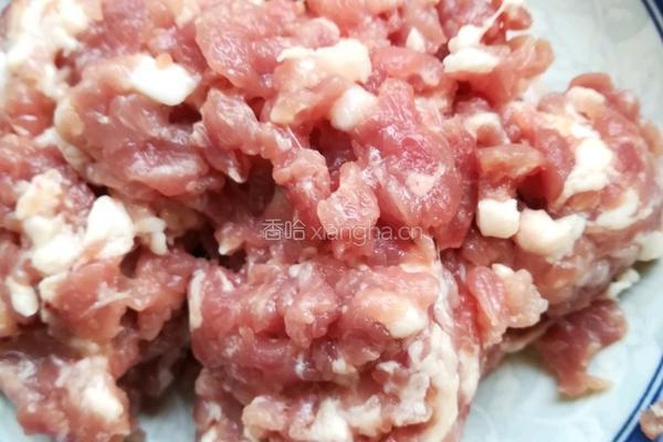 肉沫豇豆的做法图解1