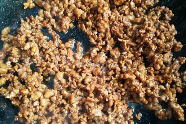 肉沫豇豆的做法图解3