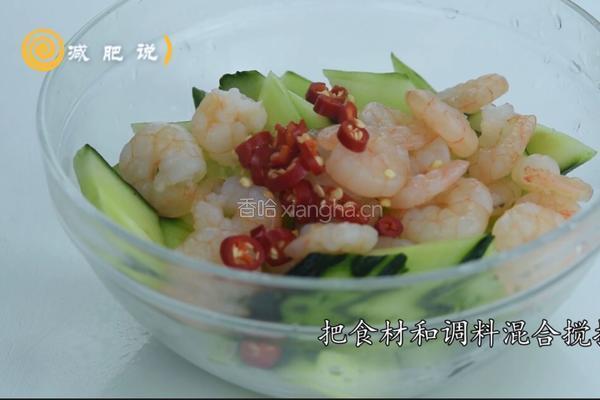 青瓜拌虾仁的做法图解6