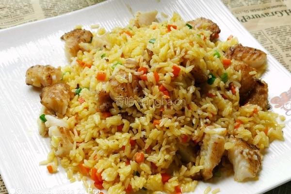 烧汁鱼柳炒饭的做法图解10