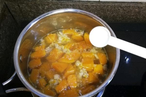 肉末南瓜汤的做法图解7