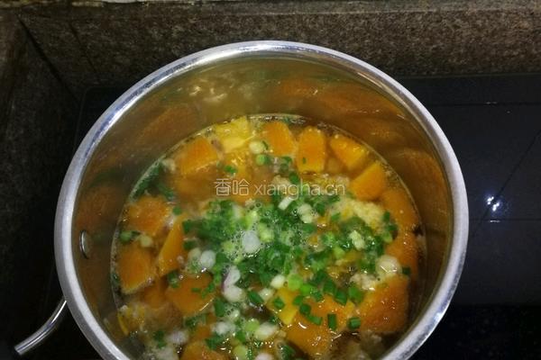 肉末南瓜汤的做法图解8