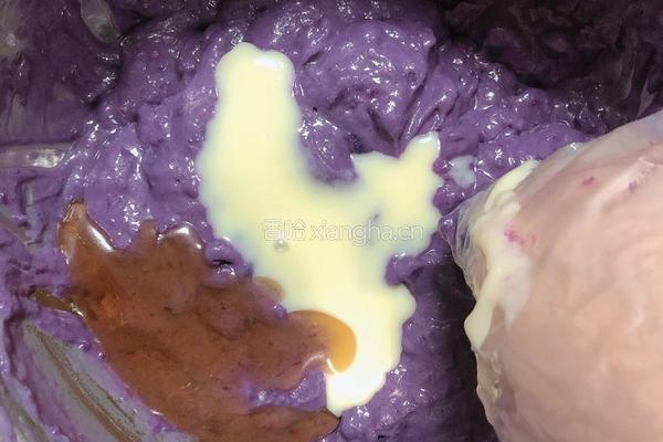 紫薯核桃麦芬蛋糕的做法图解6