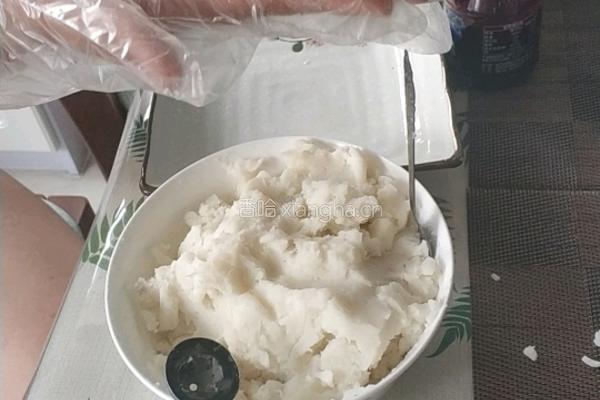 蓝莓山药的做法图解1