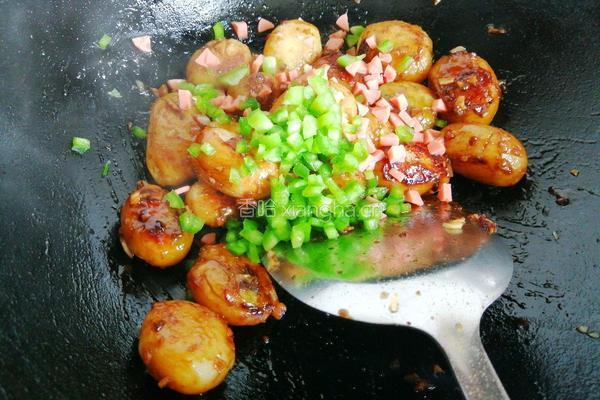 酱烧土豆仔的做法图解10