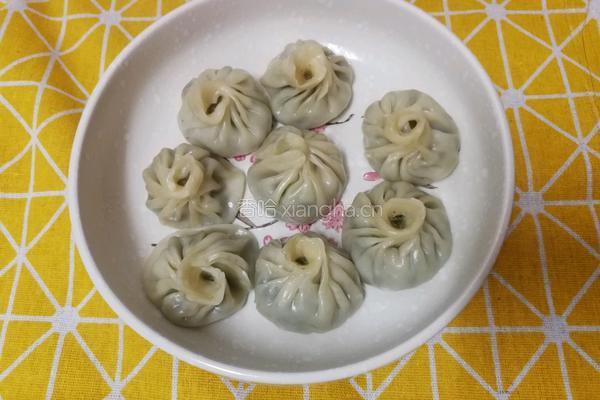 用饺子皮包小笼包的做法图解10