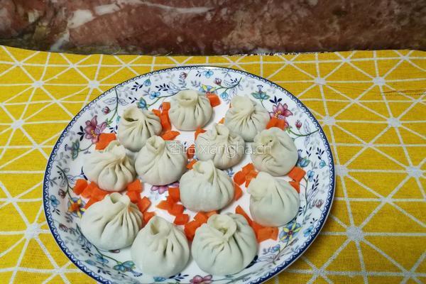 用饺子皮包小笼包的做法图解6