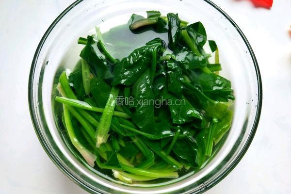 猪肝菠菜粥的做法图解9