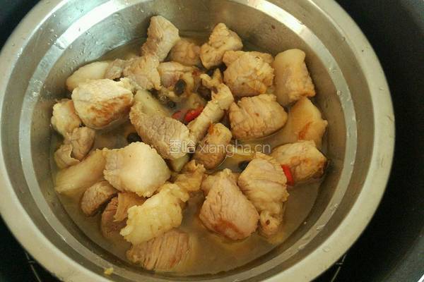 豆豉炖肉的做法图解7