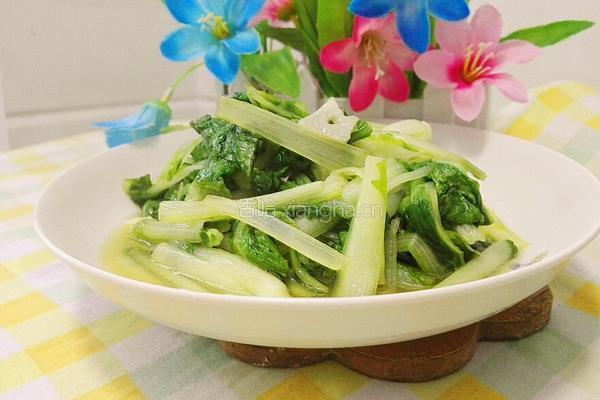 清炒芙蓉菜的做法图解12