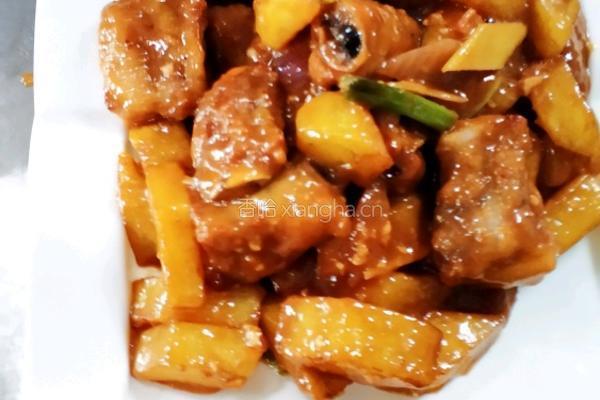 瑞士焗骨排的做法图解4