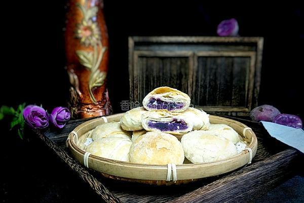 清甜酥香紫薯酥