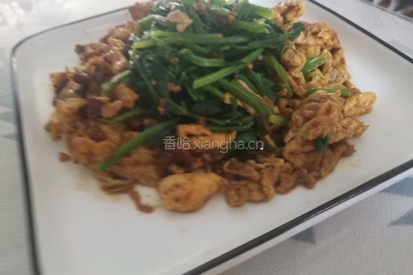 蛋酱菠菜
